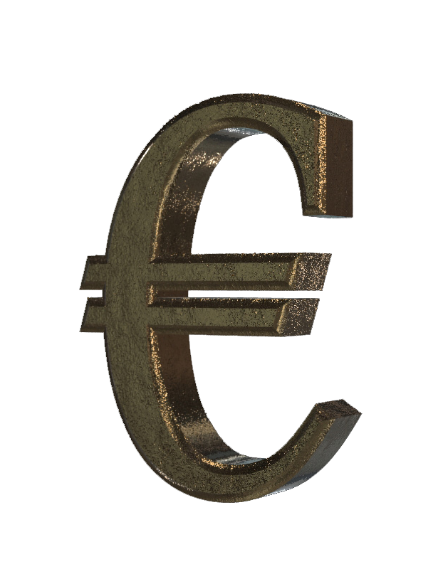 3D Euro symbol, 3D Euro symbol png, 3D Euro symbol image, transparent 3D Euro symbol png image, 3D Euro symbol png full hd images